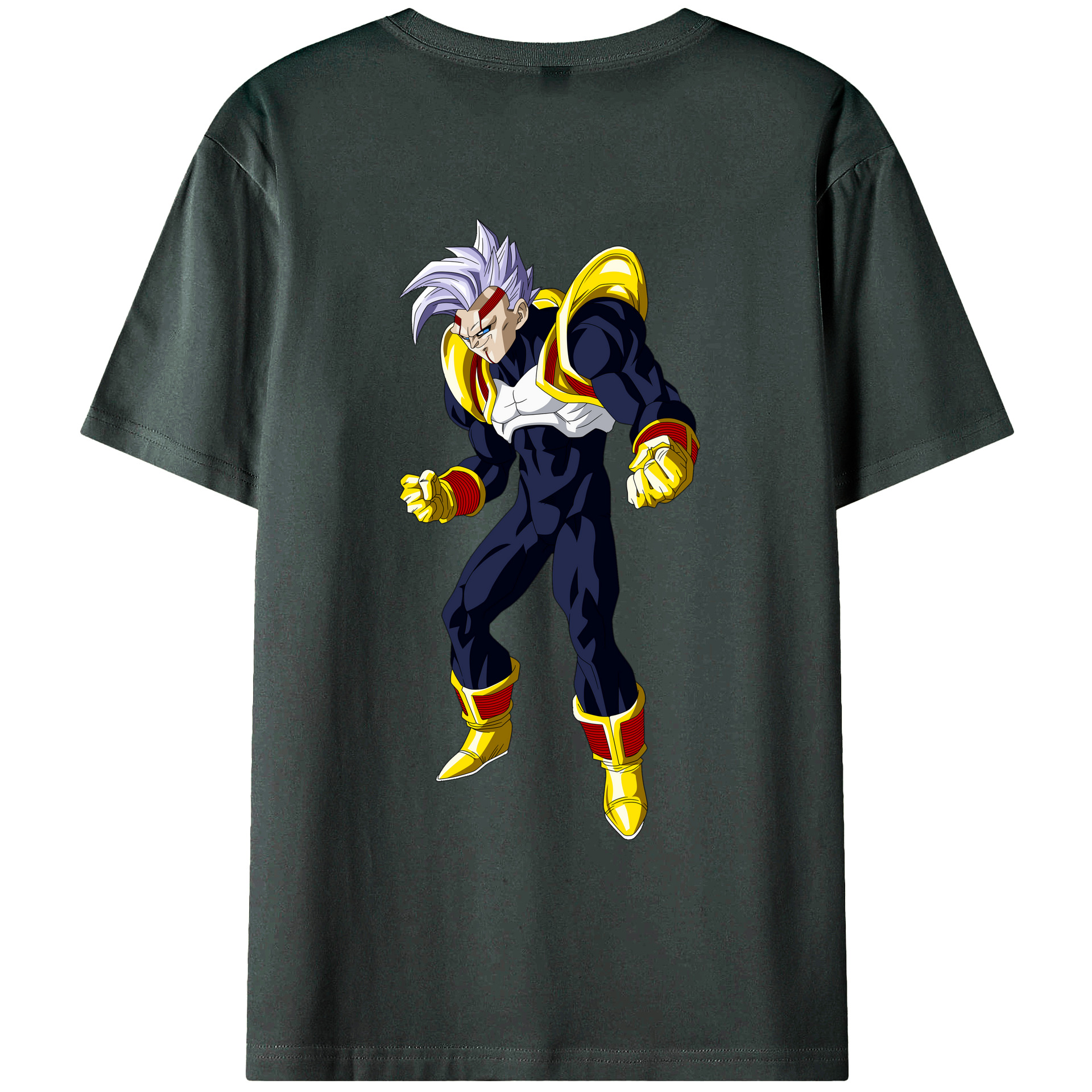 （画像用） ドラゴンボール DRAGON BALL 綿100％ メンズ半袖Tシャツ（バックプリント） 通気性